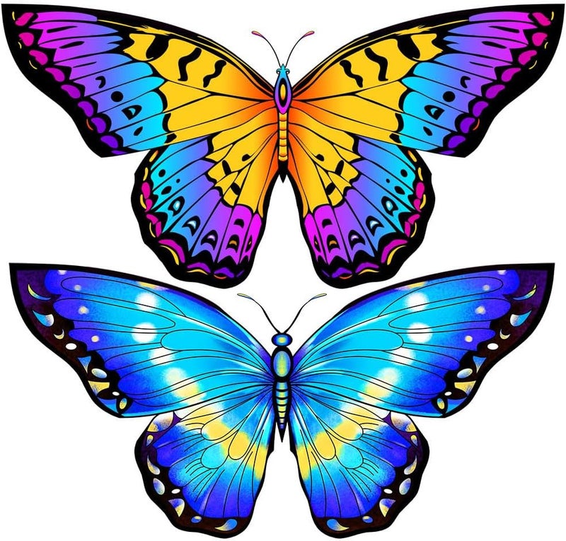 Honbo Butterfly Kites for Kids & Adults,55" x 28" Large Beginner Kite for Kids Ages 4-8,Easy to Fly for Beginners, Each Kite with 300ft Line Handle,Beach Kites for Outdoor Activities & Family Trip - Image 5